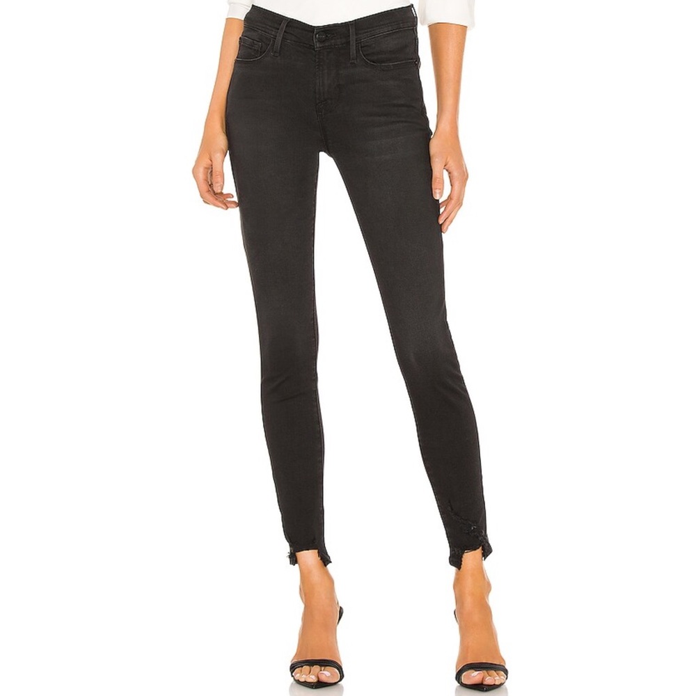 Frame Denim Le Skinny De Jeanne In Brisbane Chew